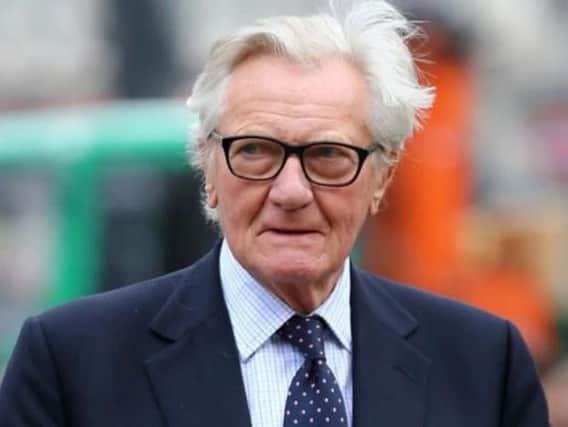 Lord Heseltine has been sacked from the Government.