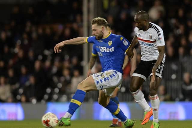 Charlie Taylor on his return to action at Fulham. PIC: Bruce Rollinson