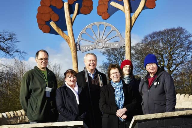 PARK PALS: The Middleton councillors with other campaigners.