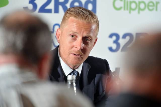 Garry Monk unveiled at the new Leeds United manager at a press conference at Elland Road. Picture: Tony Johnson.
