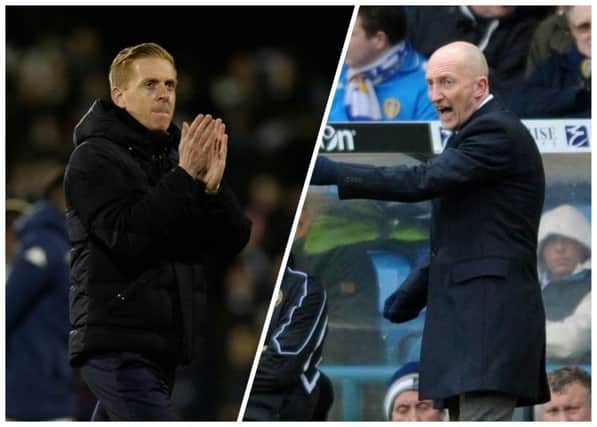 Garry Monk and Ian Holloway, right, go head-to-head this Saturday.