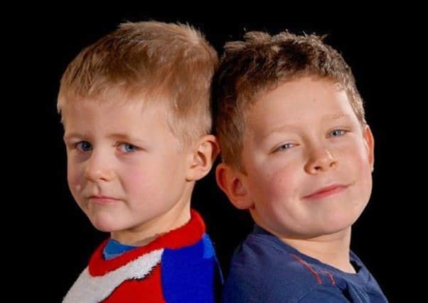 BROTHERS: Ethan and Curtis Mewse are doing a fundraising swim in memory of their granddad.