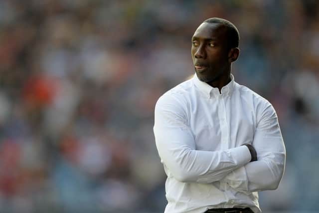 Former Queens Park Rangers manager and ex-United player Jimmy Floyd Hasselbaink.