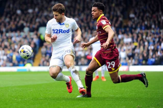 Gaetano Berardi takes on Darnell Furlong.
