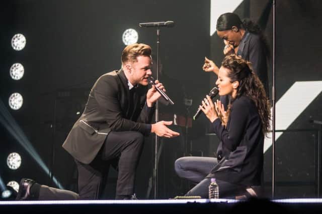 Olly Murs at First Direct Arena, Leeds. Picture: Anthony Longstaff