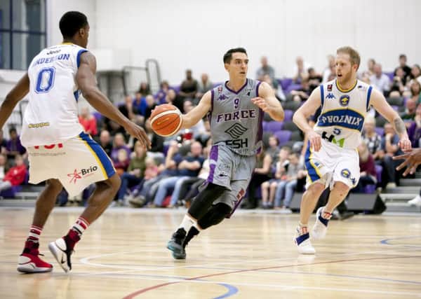Rob Sandoval in action for Leeds Force