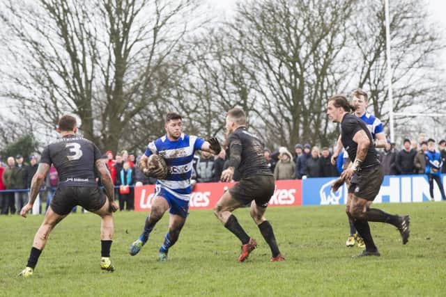 Challenge Cup third-round action between Siddal and Toronto Wolfpack.