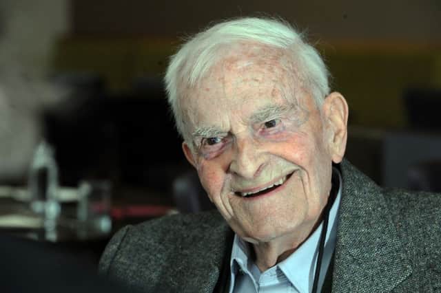 Harry Smith, 94, was in Hamburg when the war ended in 1945.