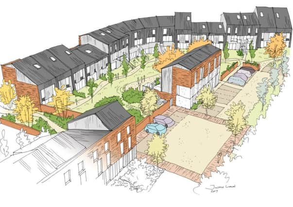 Artist's impression of how Chapeltown Cohousing (ChaCo) development would look. Picture: Justin Lunn