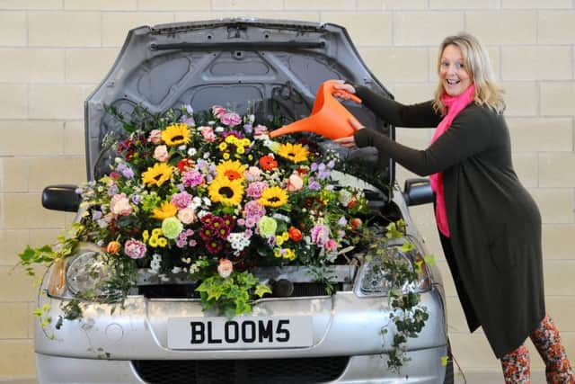 PETAL TO THE METAL: Harrogate Spring Flower Shows Fiona Fisk.
