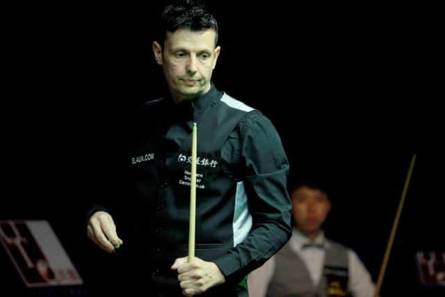 Leeds snooker player Peter Lines