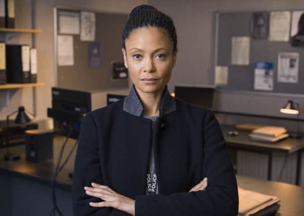 ON THE LINE: Thandie Newton as Detective Chief Inspector Roz Huntley in the new series of Line of Duty, starting on BBC1 this Sunday.