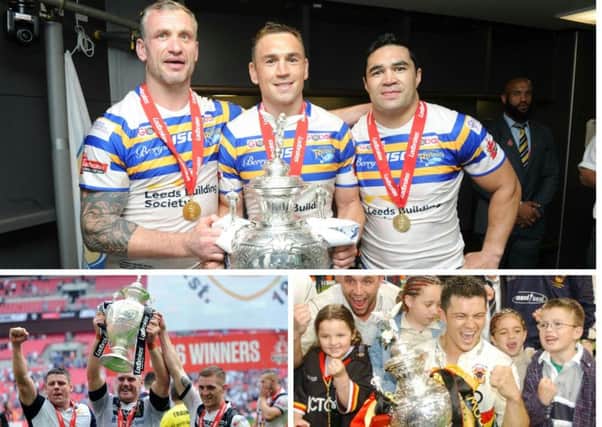 The last three Yorkshire winners of the Challenge Cup