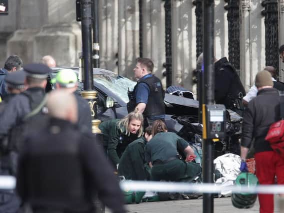 The terror incident in London