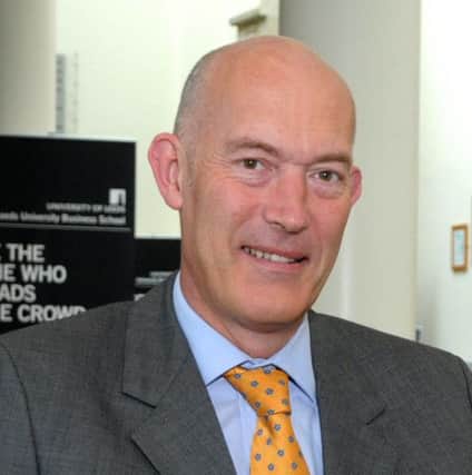 Professor Peter Moizer, Dean of Leeds University Business School