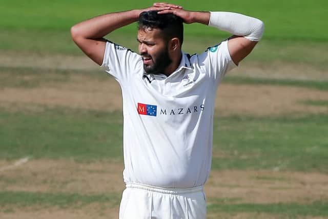 Yorkshire's Azeem Rafiq.