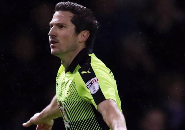 Reading's Yann Kermorgant, pictured celebrating scoring his side's first goal of the game during the Sky Bet Championship match at Hillsborough, Sheffield, has not held back in his assessment of Leeds United.