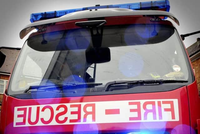 Fire crews were called to a house fire in Shotton Colliery.