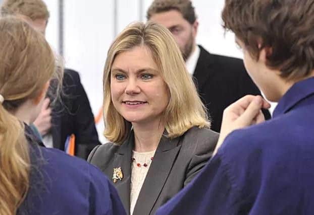 Education Secretary Justine Greening.