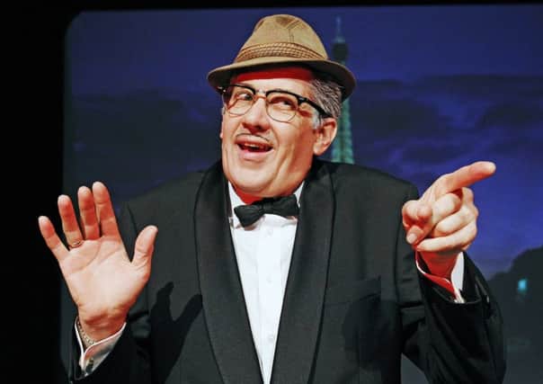 Leeds-born Steve Delaney in the familiar role of Count Arthur Strong (Picture: Marilyn Kingwill).