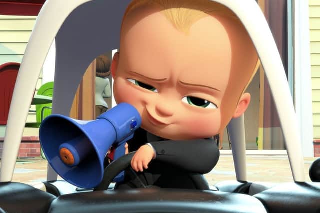 Undated Film Still Handout from Boss Baby. See PA Feature FILM Baldwin. Picture credit should read: PA Photo/Fox UK. WARNING: This picture must only be used to accompany PA Feature FILM Baldwin.