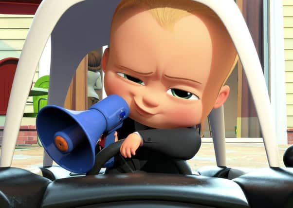 Undated Film Still Handout from Boss Baby. See PA Feature FILM Baldwin. Picture credit should read: PA Photo/Fox UK. WARNING: This picture must only be used to accompany PA Feature FILM Baldwin.