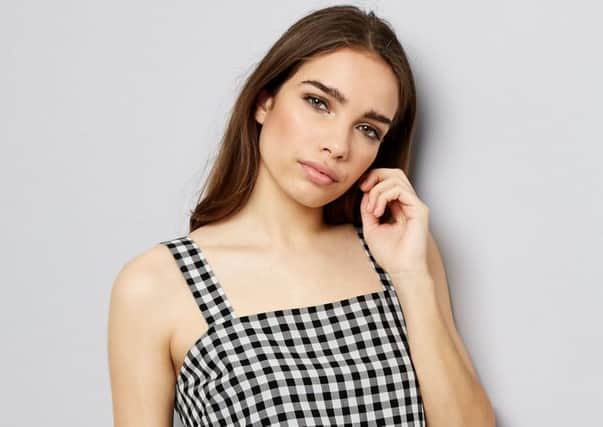 Cropped peplum cami, Â£15.99, from New Look.