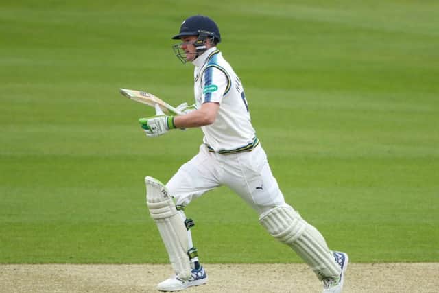 Yorkshire's Peter Handscomb led the way in the White Rose's first innings at Edgbaston. Picture: Alex Whitehead/SWpix.com
