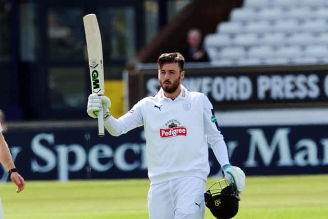 STAR ATTRACTION: Hampshire batsman James Vince