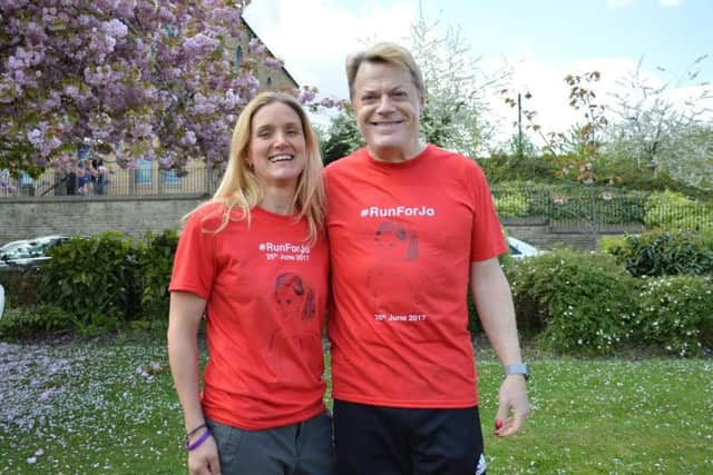 Eddie Izzard and Kim Leadbeater