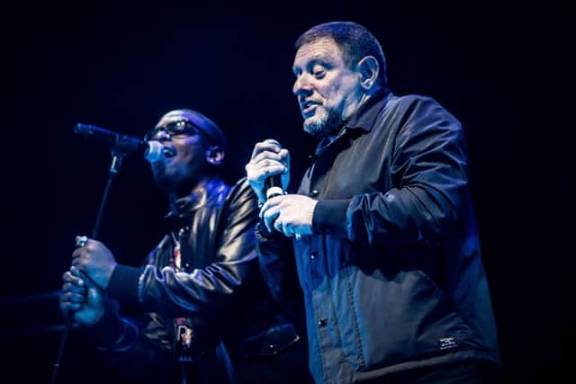 Black Grape opened the night at First Direct Arena. Picture: Anthony Longstaff