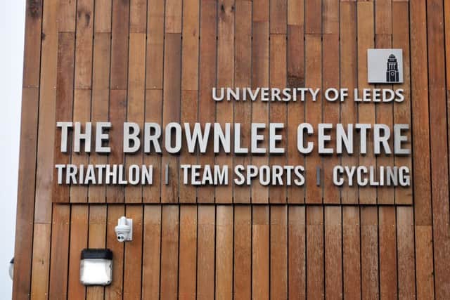 25 April 2017.......      The Brownlee Centre and the state-of-the-art cycle track in Adel, north Leeds,, named after the Brownlee brothers and will be the base for the country's top triathletes. Picture Tony Johnson.