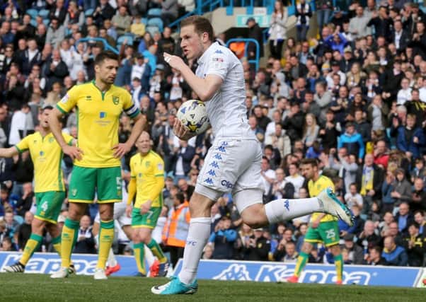 Chris Wood scored for Leeds but ultimately it was in vain. (Picture: Varleys)