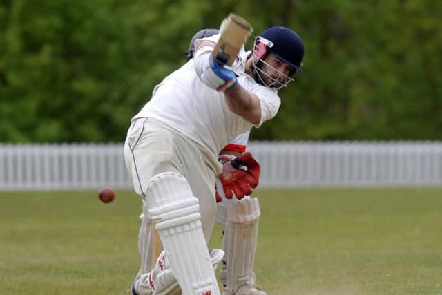 Jonathan Johnson made five in his side's four-wicket win over New Rover in Division Three. Picture: Steve Riding.