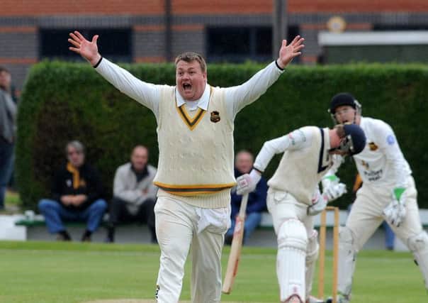 ALL-ROUND EFFORT: Pudsey St Lawrence's Chris Marsden followed up his knock of 66 with 3-53 in a 22-run win over Lightcliffe.