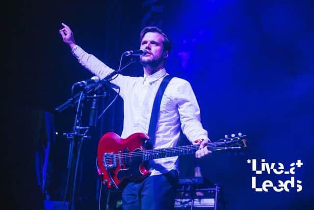 White Lies at Live at Leeds. Picture: Andrew Benge