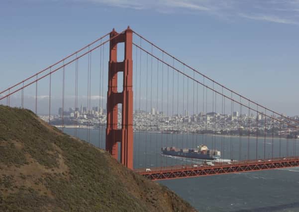The Golden Gate Bridge. PIC: PA