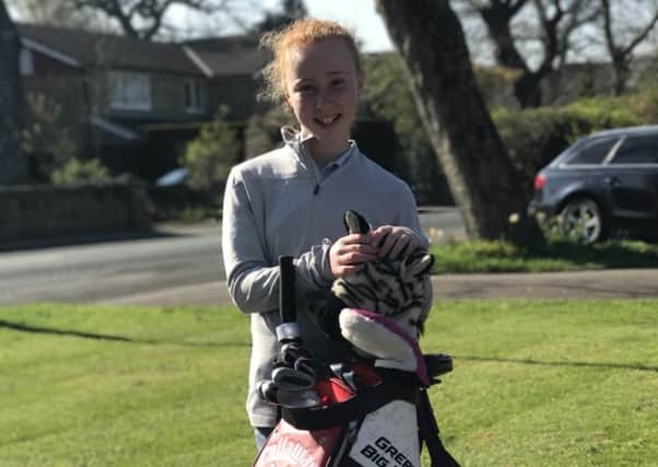 Abigail Taylor held her first handicap at the age of seven.