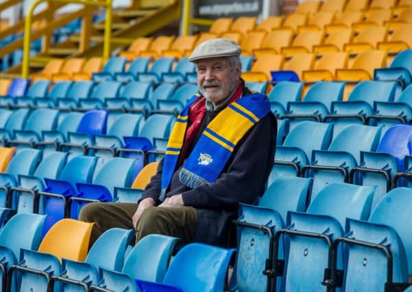 Welcome back: Keith McLellan paid an emotional visit to a much-changed Headingley this week to mark 60 years since the Leeds team he captained won the Challenge Cup. He was also one of four inductees into the clubs hall of fame. (Pictures: James Hardisty)