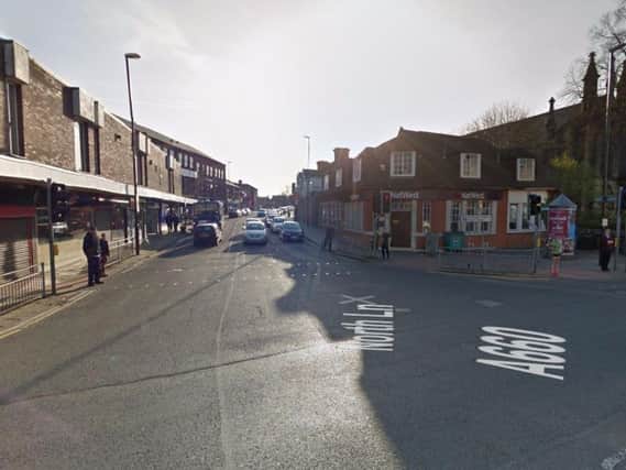 The collision took place at the junction of North Lane and Otley Road, Headingley. Picture: Google