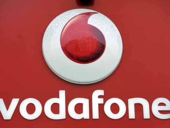 Vodafone has published its annual results Photo: PA