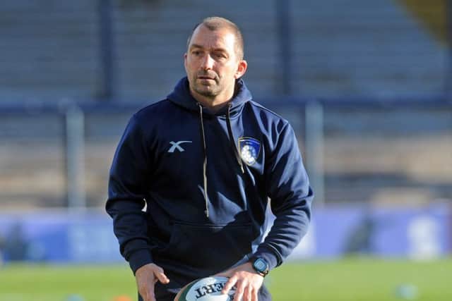 Yokshire Carnegie coach Bryan Redpath Picture: Steve Riding