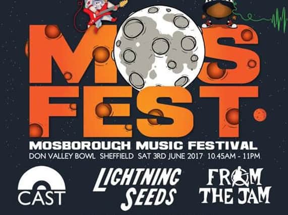 MosFest at Sheffield's Don Valley Bowl, on Saturday, June 3.