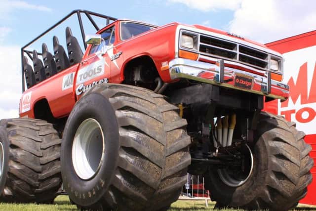 The Monster Truck you'll be able to ride at the event