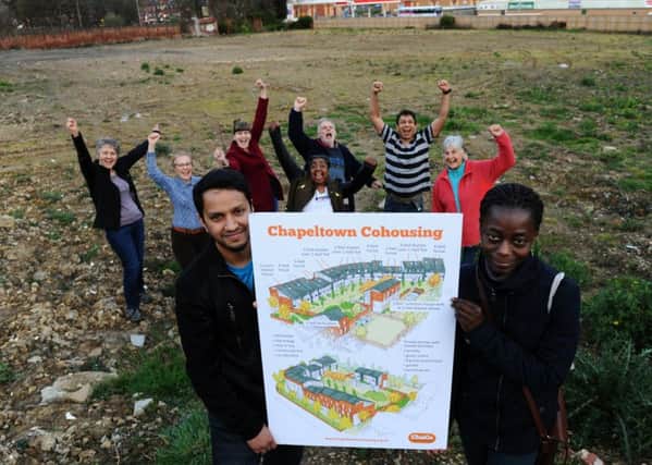 Land on Barrack Road where Chapeltown Co-Housing Project hope to build homes. Picture Jonathan Gawthorpe
