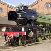 The Flying Scotsman in Doncaster.
