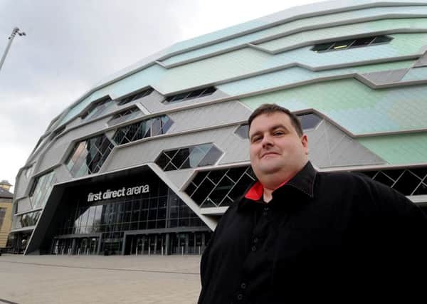 Date:23rd April 2014, Picture James Hardisty, (JH100336f). Pictured Tony Watson, Sales and Marketing Director at First Direct Arena, Leeds.