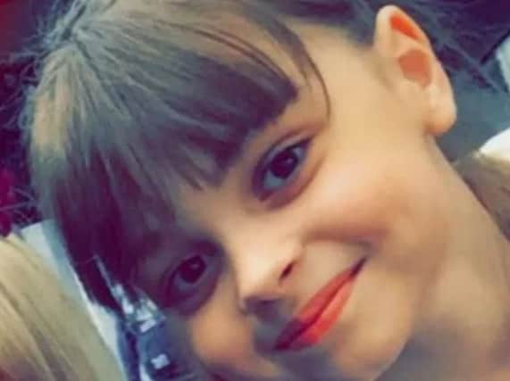 Saffie Rose Roussos died in the bomb blast in Manchester last night
