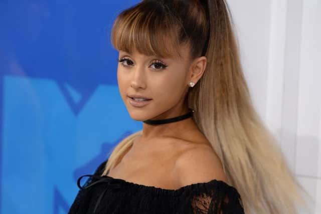 Ariana Grande. PIC: PA
