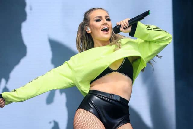 Perrie Edwards from Little Mix performs during BBC Radio 1's Big Weekend at Burton Constable Hall, Burton Constable, Skirlaugh in Hull.